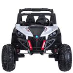 Carrinho Elétrico Mini Buggy Mercedez Branco 24v