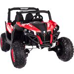 Carrinho Elétrico Mini Buggy Mercedez Vermelho 24v