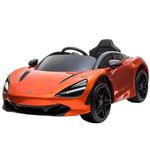 Carrinho Elétrico McLaren 720S Laranja 12v