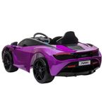Carrinho Elétrico McLaren 720S Roxa 12v