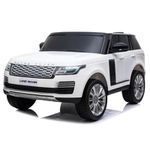 Carrinho Elétrico Land Rover 12v Branco