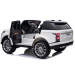 Carrinho Elétrico Land Rover 12v Branco