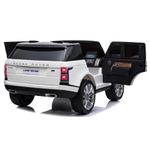 Carrinho Elétrico Land Rover 12v Branco