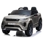 Carrinho Eletrico Land Rover Evoque 12v Cinza Metálico