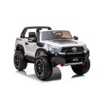 Carrinho Elétrico Infantil Toyota Hilux 24v Branco
