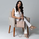Bolsa de Couro Griffazzi Nude
