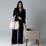 Bolsa de Couro Griffazzi Marfim