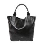Bolsa Sacola Couro Griffazzi Preta