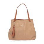 Bolsa de Camurça Texturizada Griffazzi Marrom