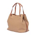 Bolsa de Camurça Texturizada Griffazzi Marrom