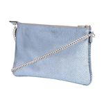 Bolsa Clutch Transversal em Couro Griffazzi Sky
