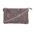 Bolsa Clutch Transversal em Couro Griffazzi Preto