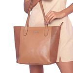 Bolsa de Couro Griffazzi Caramelo