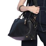 Bolsa de Couro Griffazzi Preta