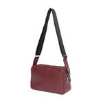 Bolsa de Couro Griffazzi Bordô