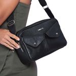 Bolsa de Couro Griffazzi Preta