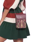 Bolsa de Couro Griffazzi Bordô