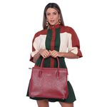 Bolsa de Couro Griffazzi Vermelha
