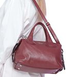 Bolsas Couro Griffazzi Bordô