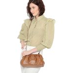 Bolsa de Couro Griffazzi Caramelo