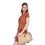 Bolsa de Couro Griffazzi Nude