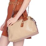 Bolsa de Couro Griffazzi Nude