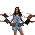 Bolsa de Couro Griffazzi Azul