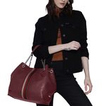 Bolsa de Couro Griffazzi Bordo