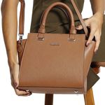 Bolsa de Couro Griffazzi Caramelo