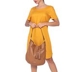 Bolsa de Couro Griffazzi Caramelo