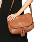 Bolsa de Couro Griffazzi Caramelo