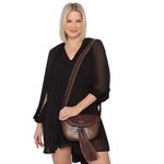 Bolsa de Couro Griffazzi Marrom