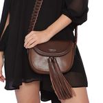 Bolsa de Couro Griffazzi Marrom