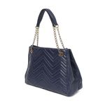 Bolsa Couro Griffazzi Azul Marinho