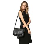 Bolsa de Couro Griffazzi Preta