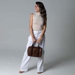 Bolsa de Couro Griffazzi Marrom