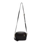 Bolsa de Couro Griffazzi Tranversal Preta