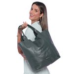Bolsa de Couro Griffazzi Verde