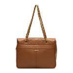Bolsa de Couro Griffazzi Caramelo