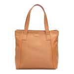 Bolsa de Couro Griffazzi Ombro Caramelo
