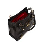Bolsa de Couro Transversal Griffazzi Preta
