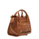 Bolsa de Couro Transversal Griffazzi Marrom