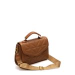 Bolsa de Couro Transversal Griffazzi Caramelo