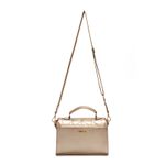 Bolsa de Couro Transversal Griffazzi Ouro