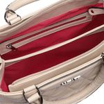 Bolsa Estruturada de Couro Griffazzi Marfim