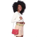 Bolsa de Couro Griffazzi Vermelha