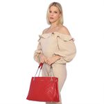 Bolsa Couro Griffazzi Vermelha