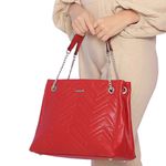 Bolsa Couro Griffazzi Vermelha