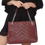 Bolsa Couro Griffazzi Bordô