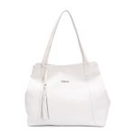 Bolsa de Couro Griffazzi Branca